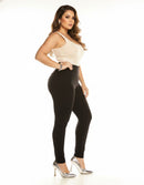 Calça Modeladora Afina Cintura Nervura Bolso