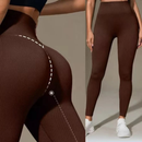 Kit 3 Calças Legging Canelada Cintura Alta | Zero Transparência, Alta Compressão e Modelo Corpo