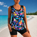 Conjunto Caliana com Short de Secagem Rápida e Regata Soltinha